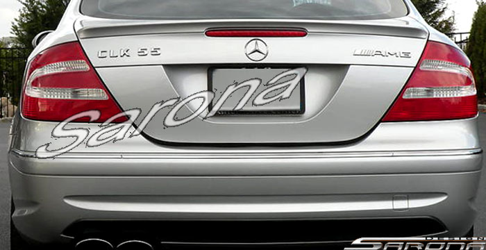 Custom Mercedes CLK  Coupe Trunk Wing (2003 - 2009) - $249.00 (Part #MB-076-TW)